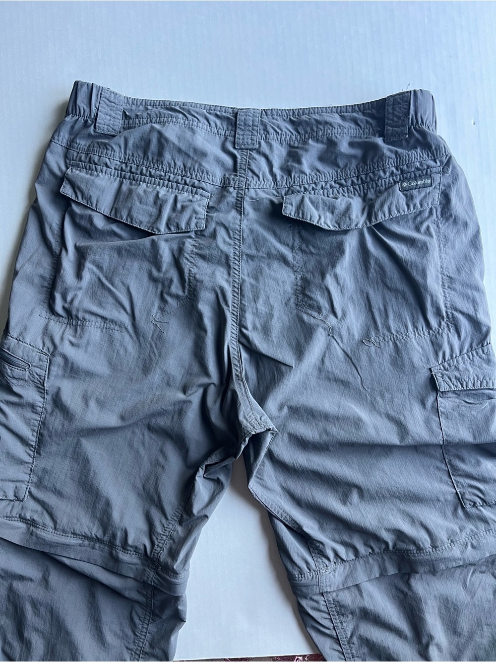 Columbia Sportswear Silver Ridge Convertible Zip Off  Utility Outdoor Pants 36 - Picture 9 of 15